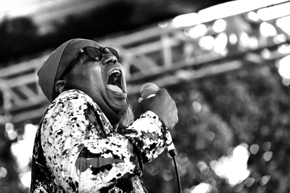 Dwight Trible at the Leimert Park Jazz Festival 2021