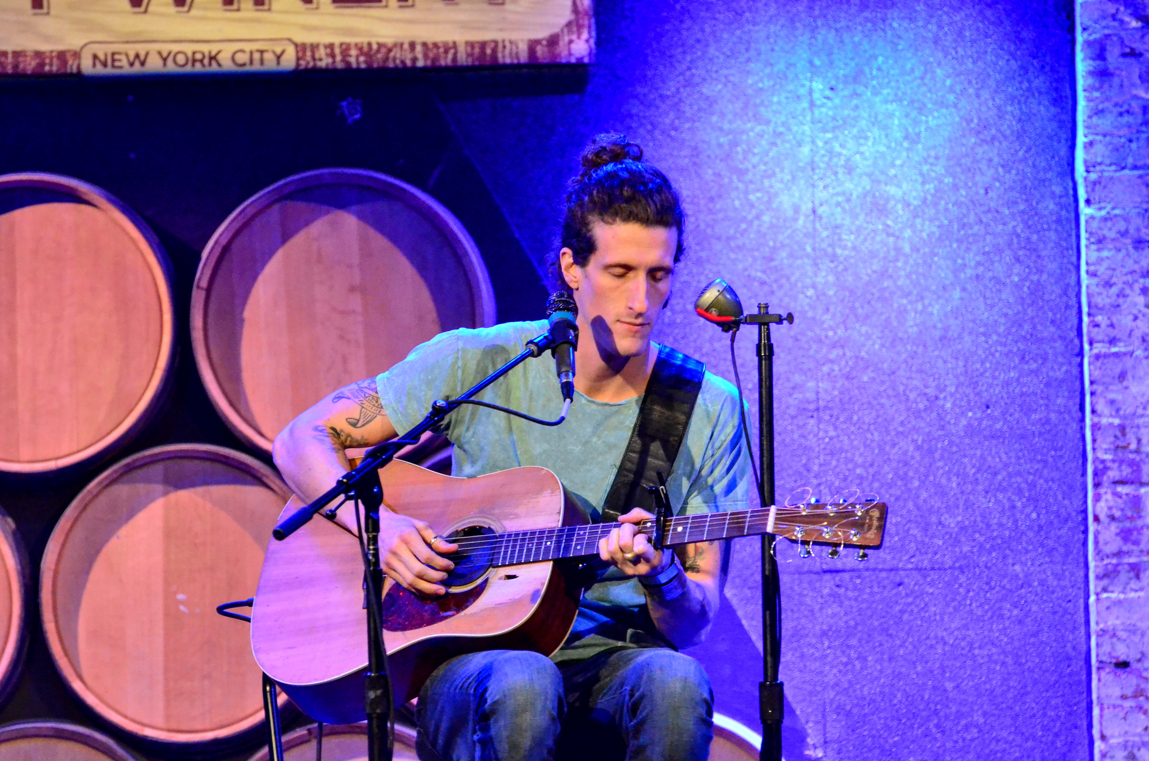 David Shaw at City Winery in NYC on 12-26-2015.