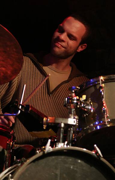 Cyril Regamey with "Stefano Saccon 4tet - Stratic" at the Caves Du Bon-Sejour, Versoix, Geneva, Switzerland, March 2006