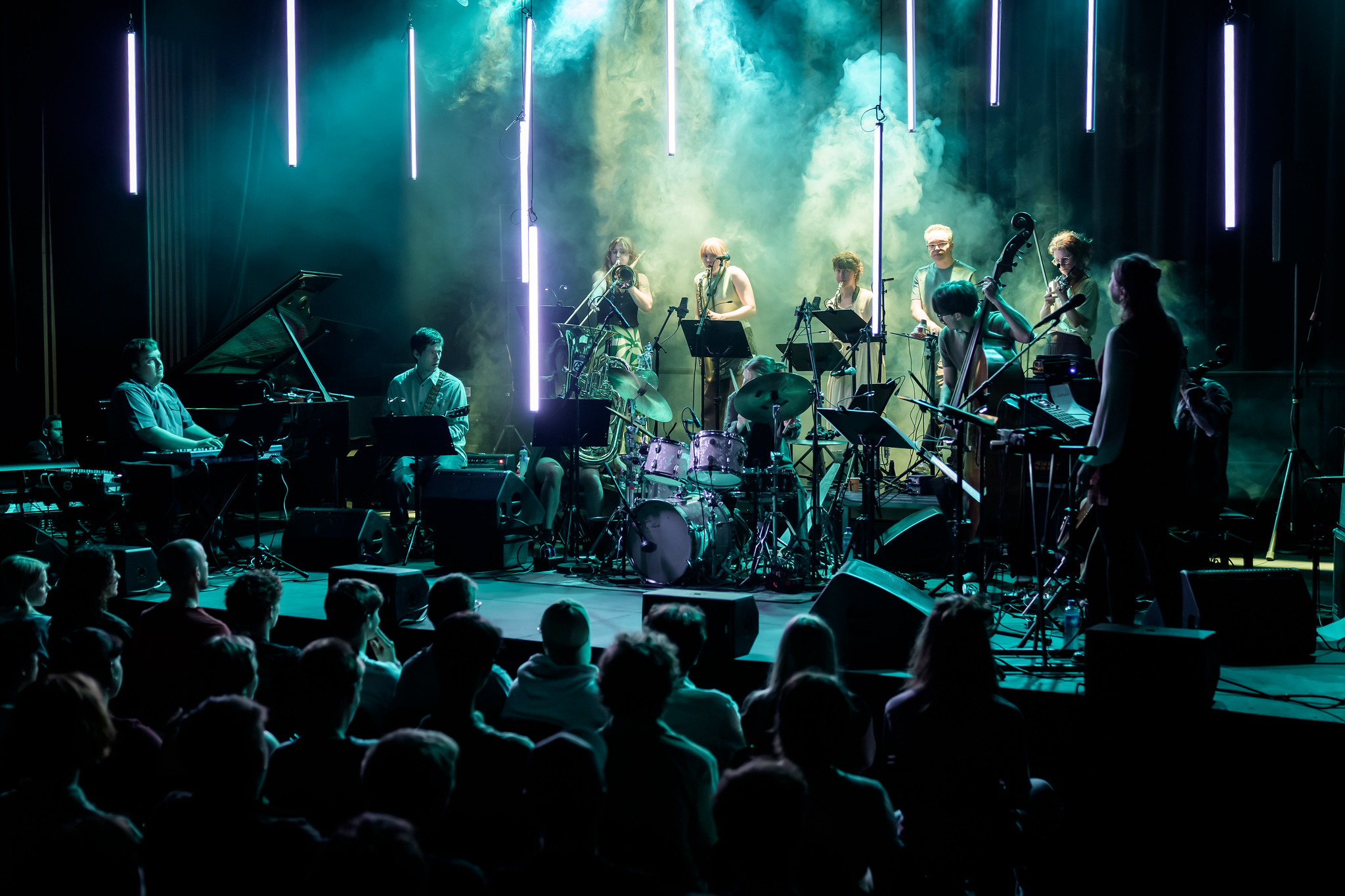 Trondheim Jazz Orchestra with Karoline Wallace, Moldejazz 2026 — jazz photo by Daniel Mège | All About Jazz