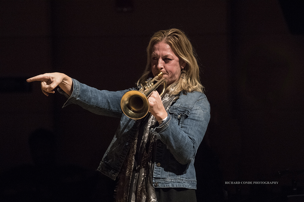 Ingrid Jensen at the 2018 Winter Jazz Festival