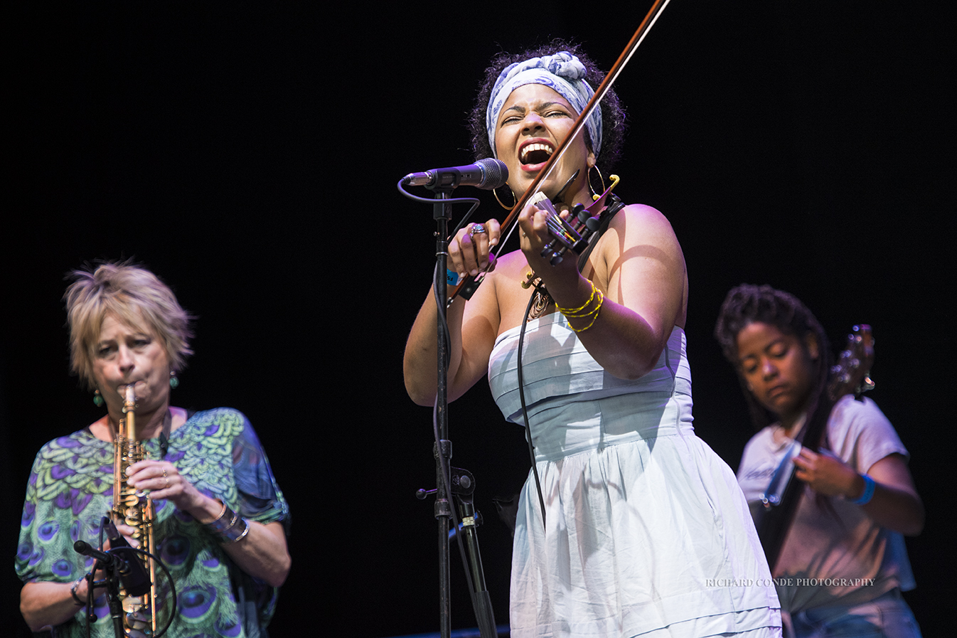 Jane Bunnett and the Marqueque Band at the Freihofer Saratoga Jazz Festival 2017