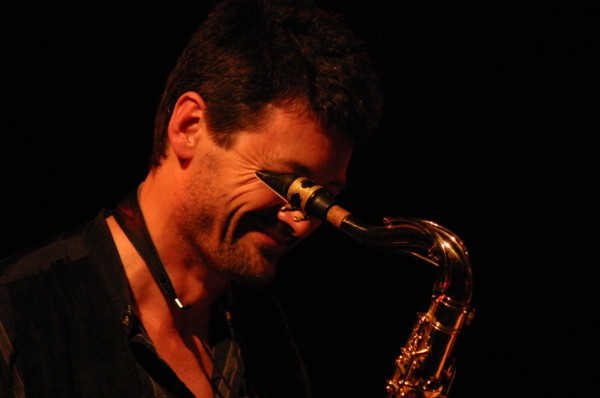 Yvan Ischer with "Le Big Band de Lausanne Joue Alain Guyonnet" at Amr, Sud Des Alpes, Geneva, Switzerland, 2004