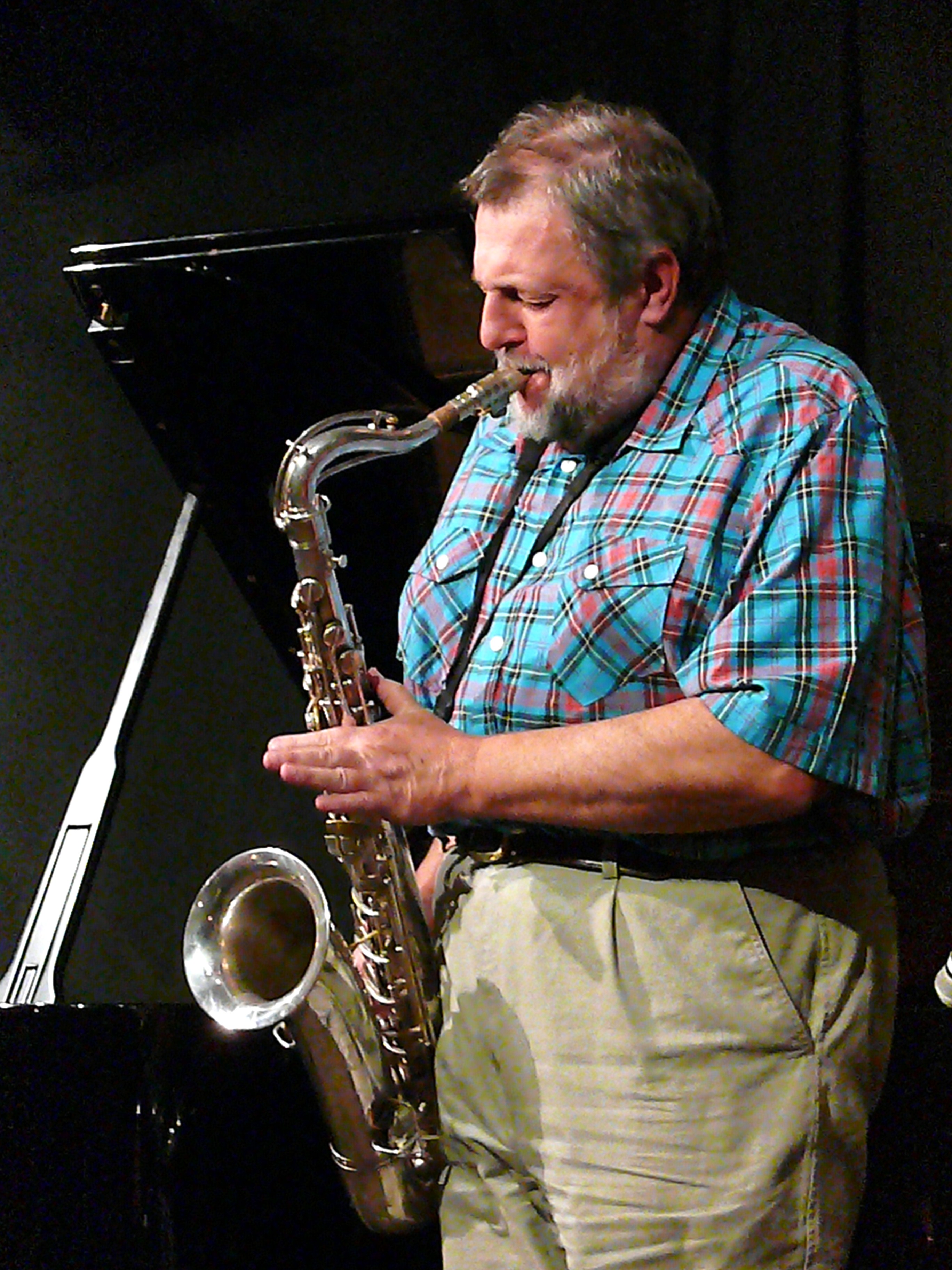 Paul Dunmall at the Vortex, London in September 2011