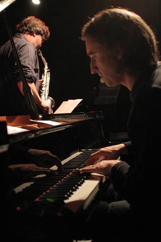 Stefano Saccon and Christof Stiefel at "Chorus" Lausanne Switzerland,2005