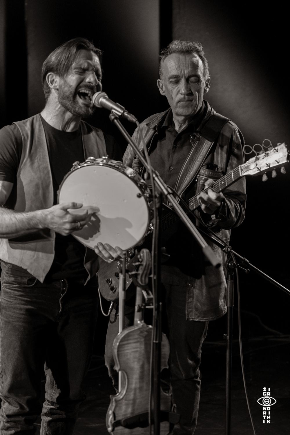 Justin Adams and Mauro Durante
