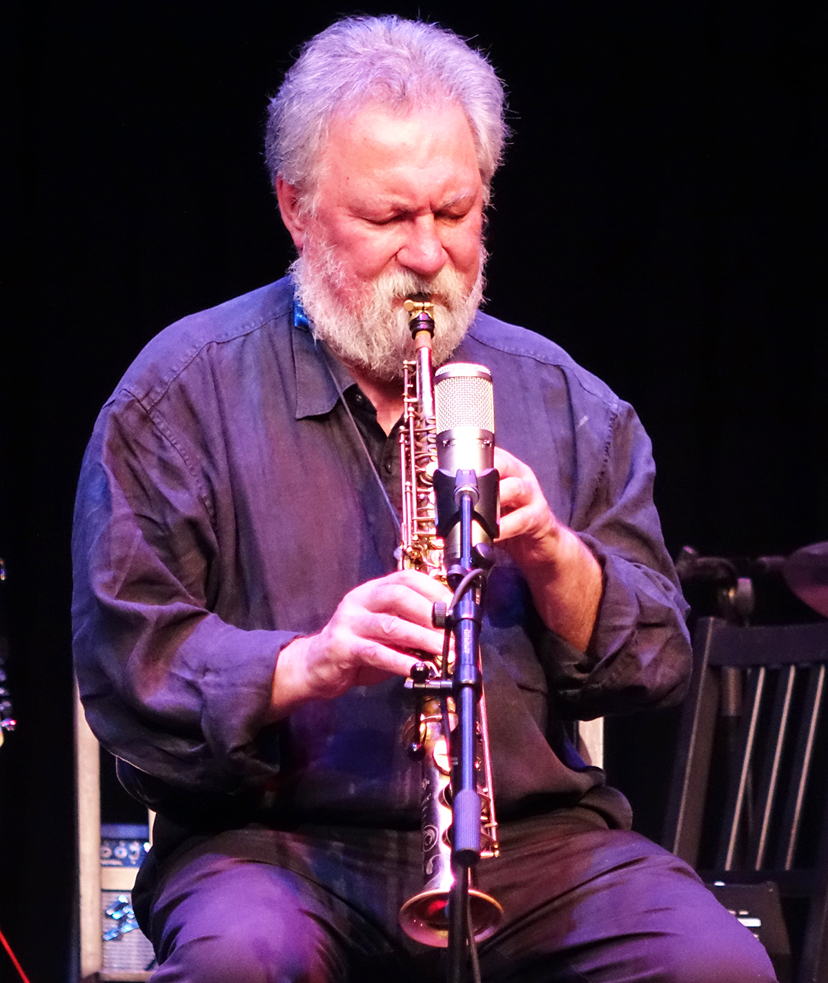 Evan Parker at Guelph Jazz Festival 2015