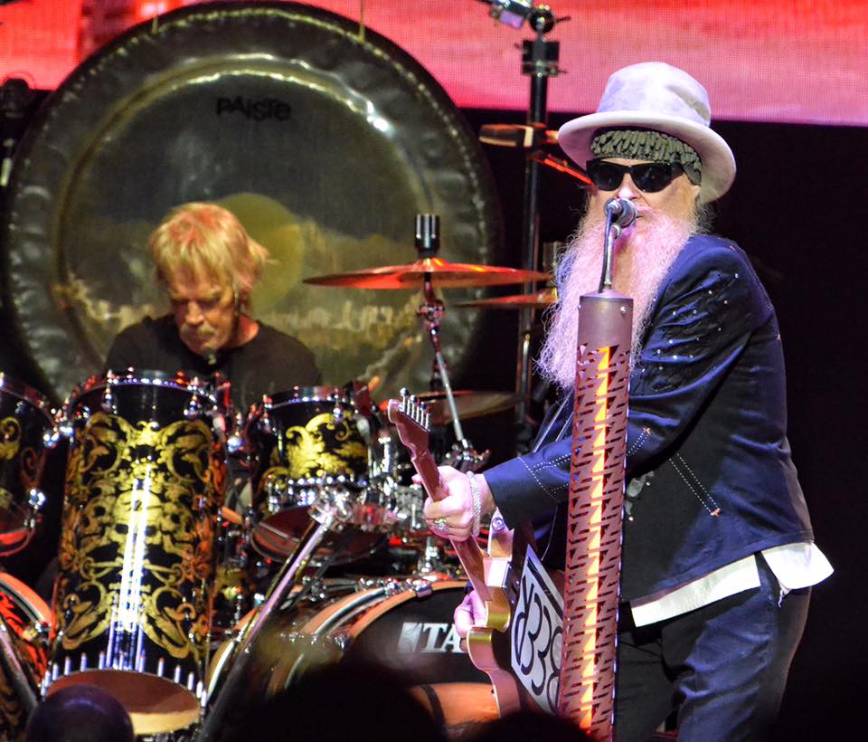 ZZ Top and Cheap Trick at Jones Beach on 9/19/2019. 