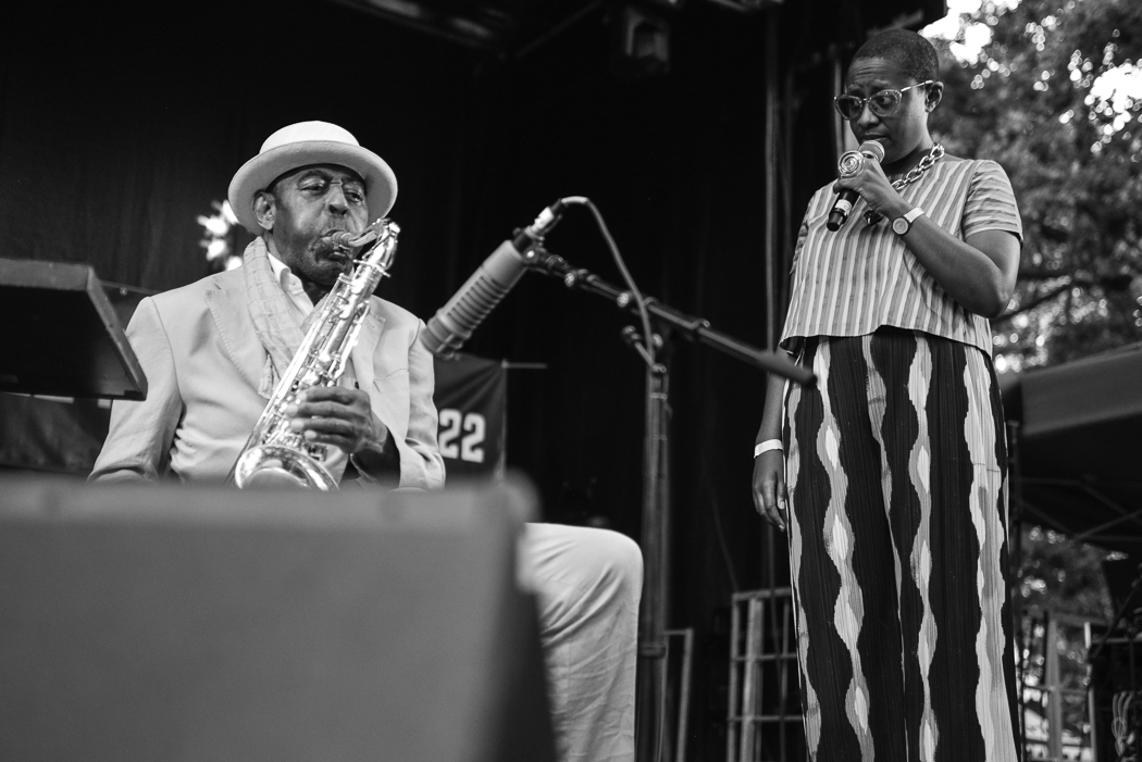 Archie Shepp & Cecile McClorin Salvant (Charlie Parker Jazz Festival)