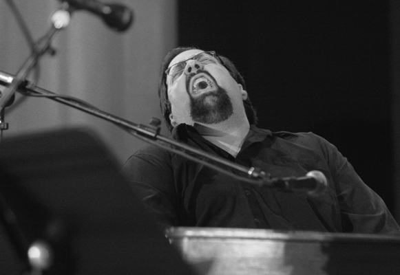 B3 Organist Joey Defrancesco Performing at the Chicago Jazz Festival; Chicago 2006