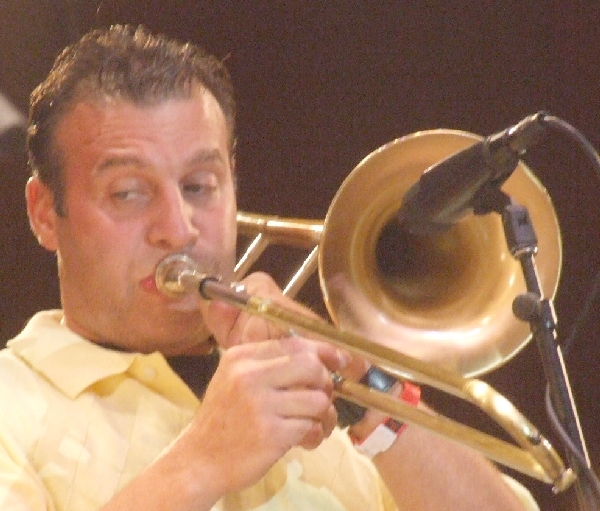 Jose Davila with Henry Threadgill's Zooid at 2010 Chicago Jazz Festival