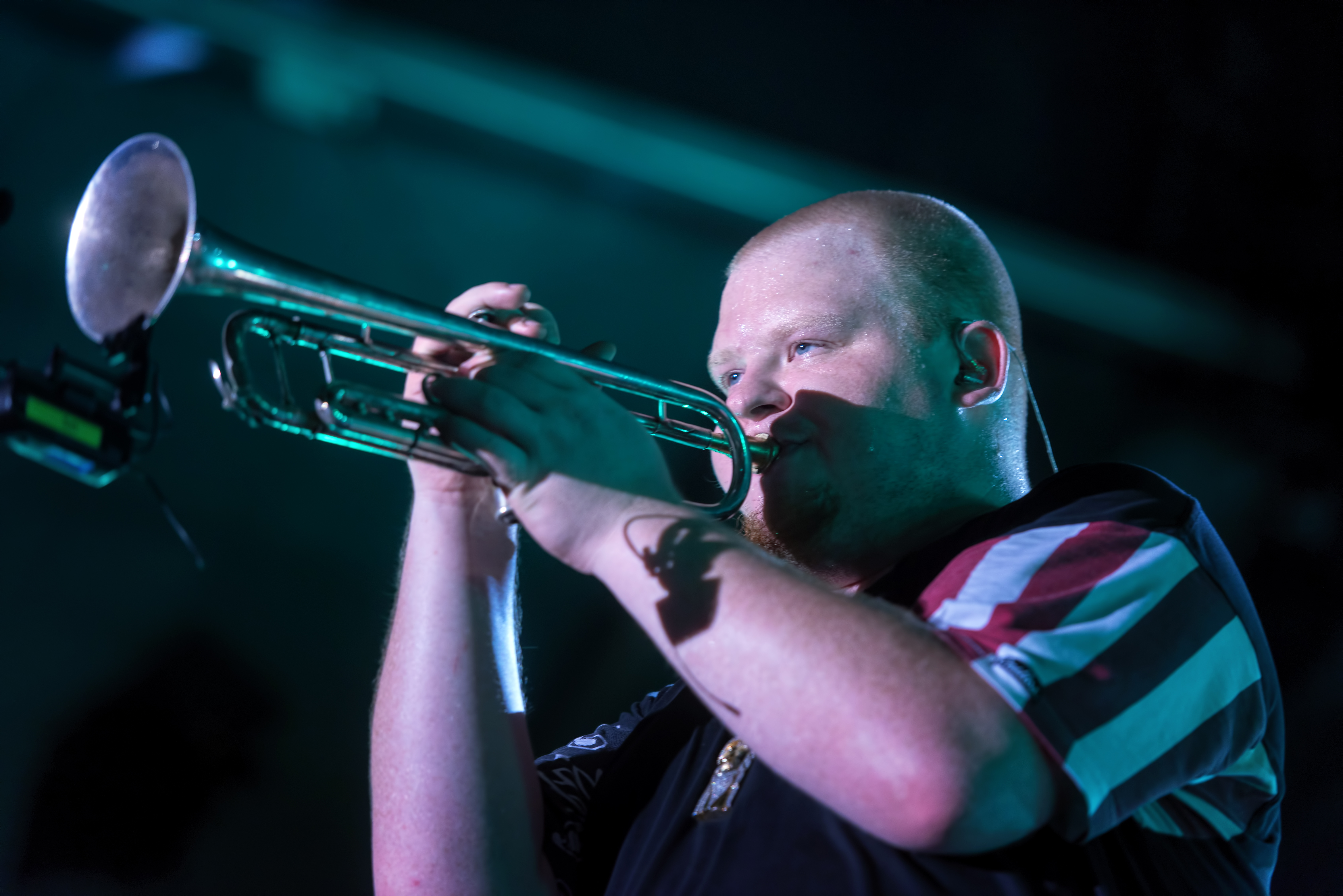 Matt Doe with Too Many Zooz at The Montreal International Jazz Festival 2018