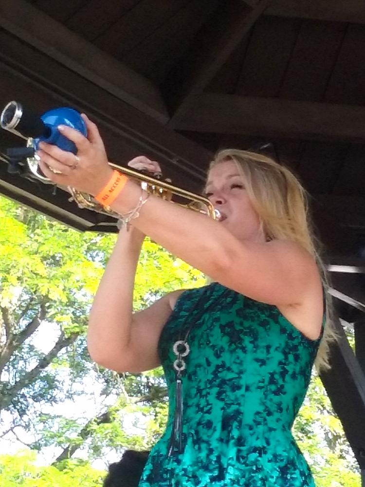 Bria Skonberg at Freihofer's Saratoga Jazz Festival 2016