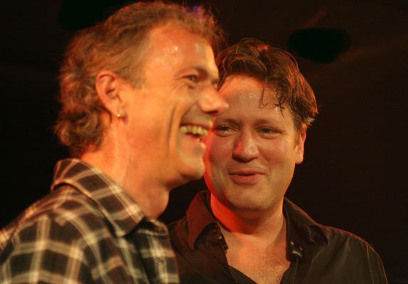 Claude Currat and Stefano Saccon with "Eduardo Kohan Libertango" at the Amr, Sud Des Alpes, Geneva, Switzerland,2005