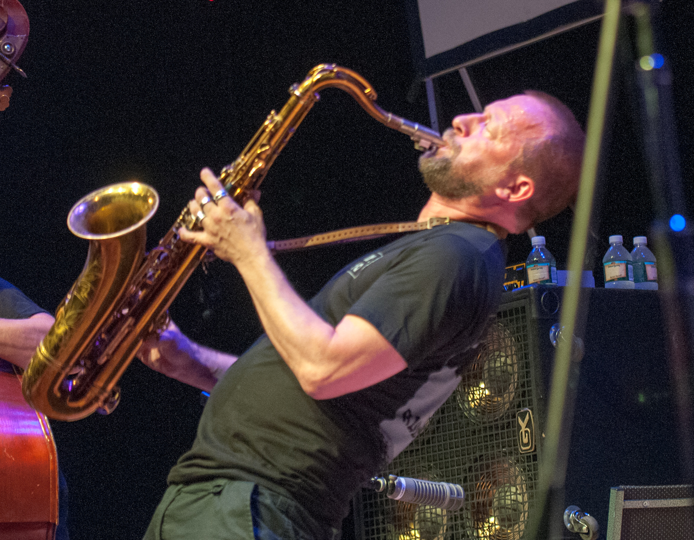 Matts Gustafson with the Thing at the Vision Festival 2012