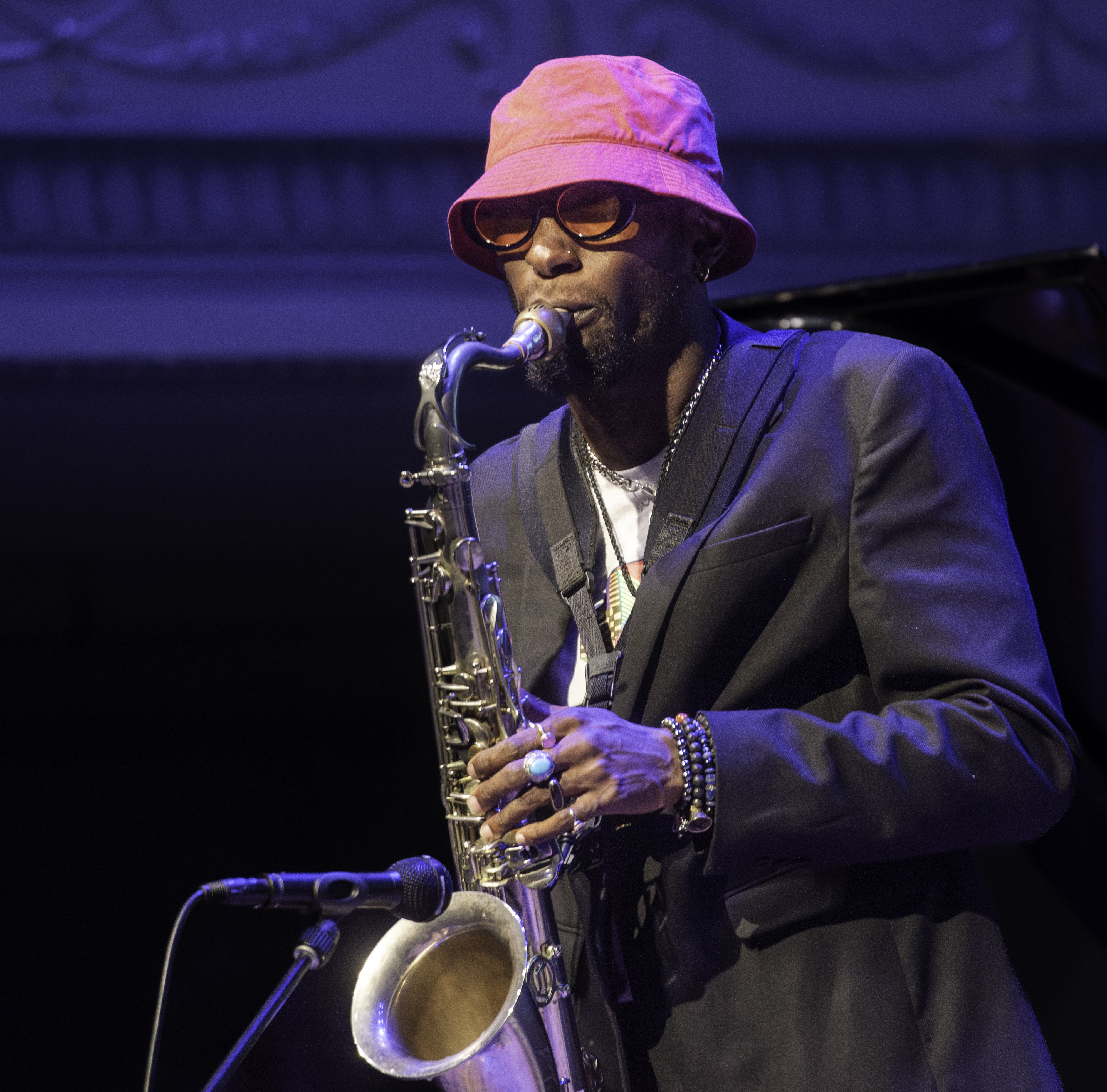 the Edward "Kidd" Jordan Memorial Concert at Roulette in Brooklyn