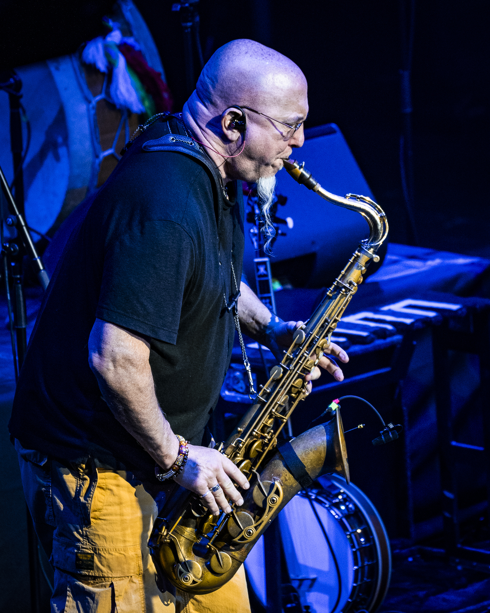 Jeff Coffin with Bela Fleck & the Flecktones at the Salt Shed in Chicago
