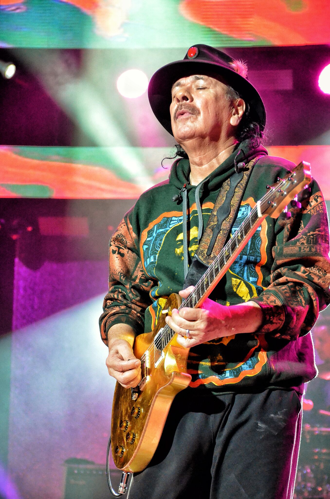 Santana and The Doobie  Brothers at Northwell Health at Jones Beach on 8-25-2019. 