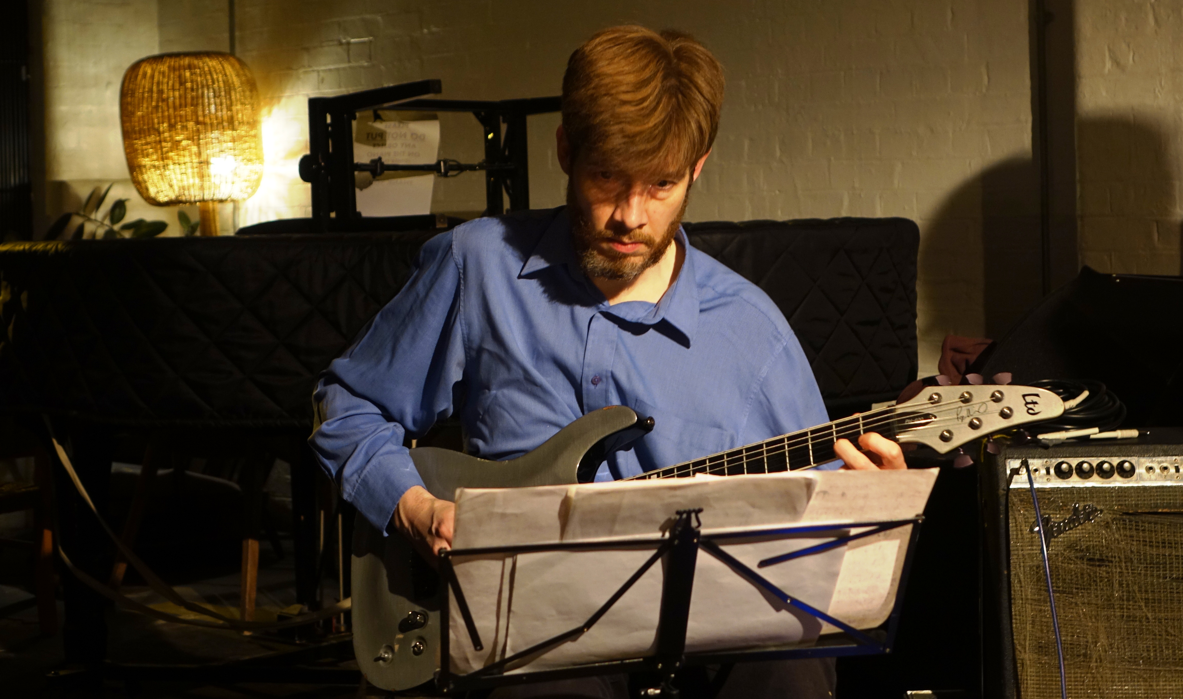 Alex Ward at Cafe Oto, London in January 2019