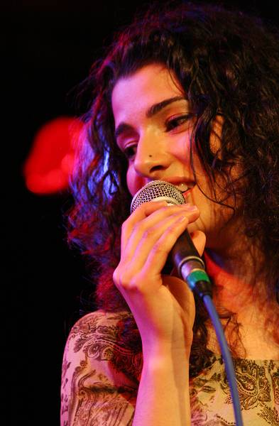 Rime Shreta with "Kara" at the Sud Des Alpes, Amr, Geneva, Switzerland, March 2006