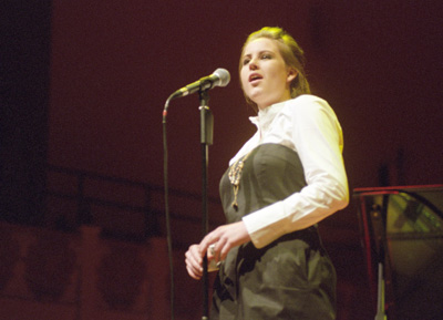 Karlie Bruce 1427012 Finalist First London International Jazz Competition Cadogan Hall London 22.03.06 Images of Jazz