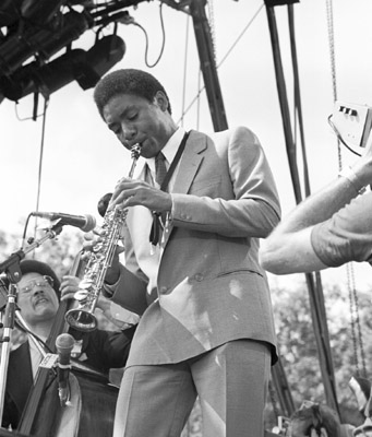 Branford Marsalis 0318624 Capital Jazz Festival, Knebworth, UK. July 19882 Images of Jazzx