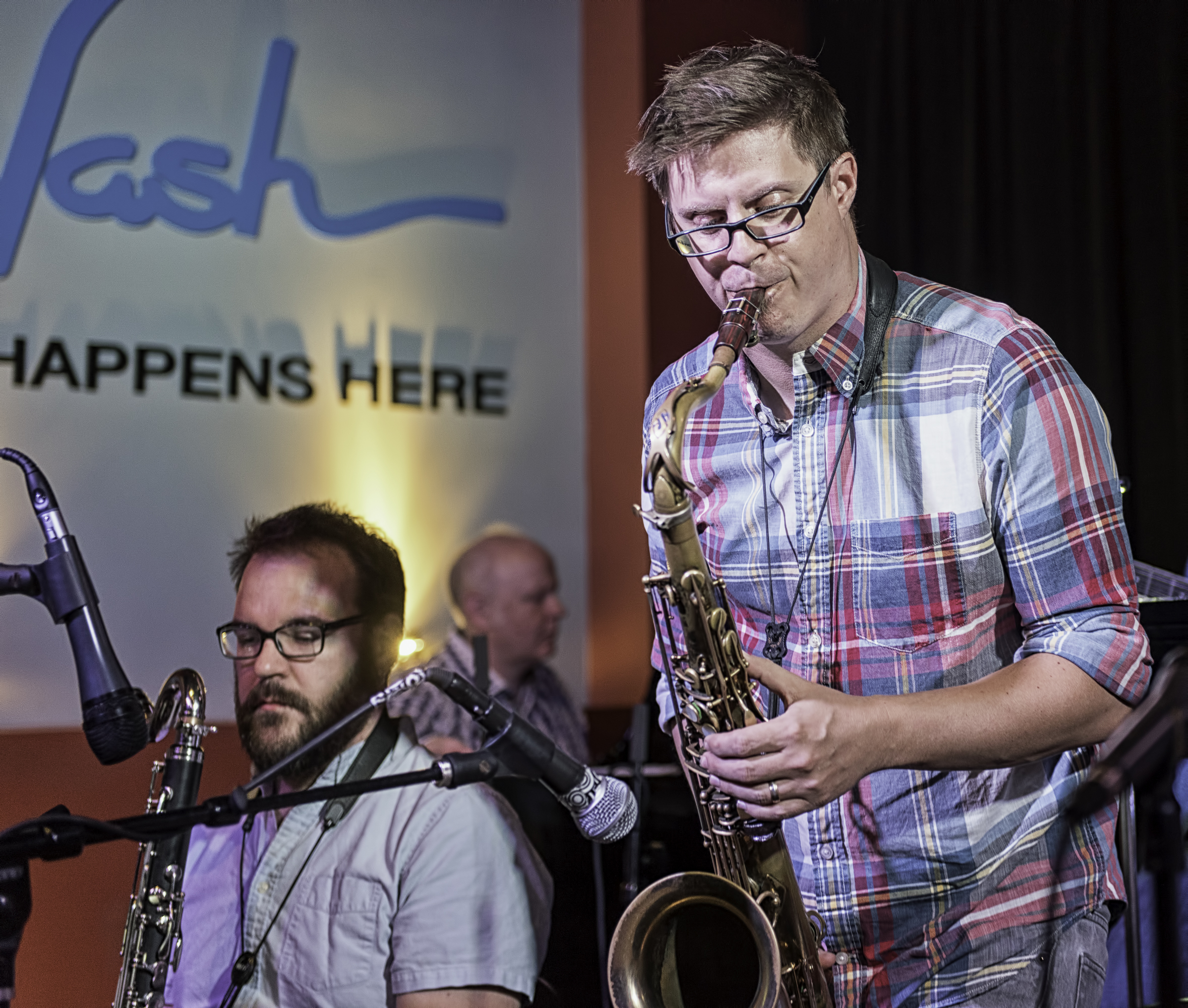 Keith Kelly, Adam Roberts And Russell Schmidt With The Nash Composers Coalition At The Nash In Phoenix