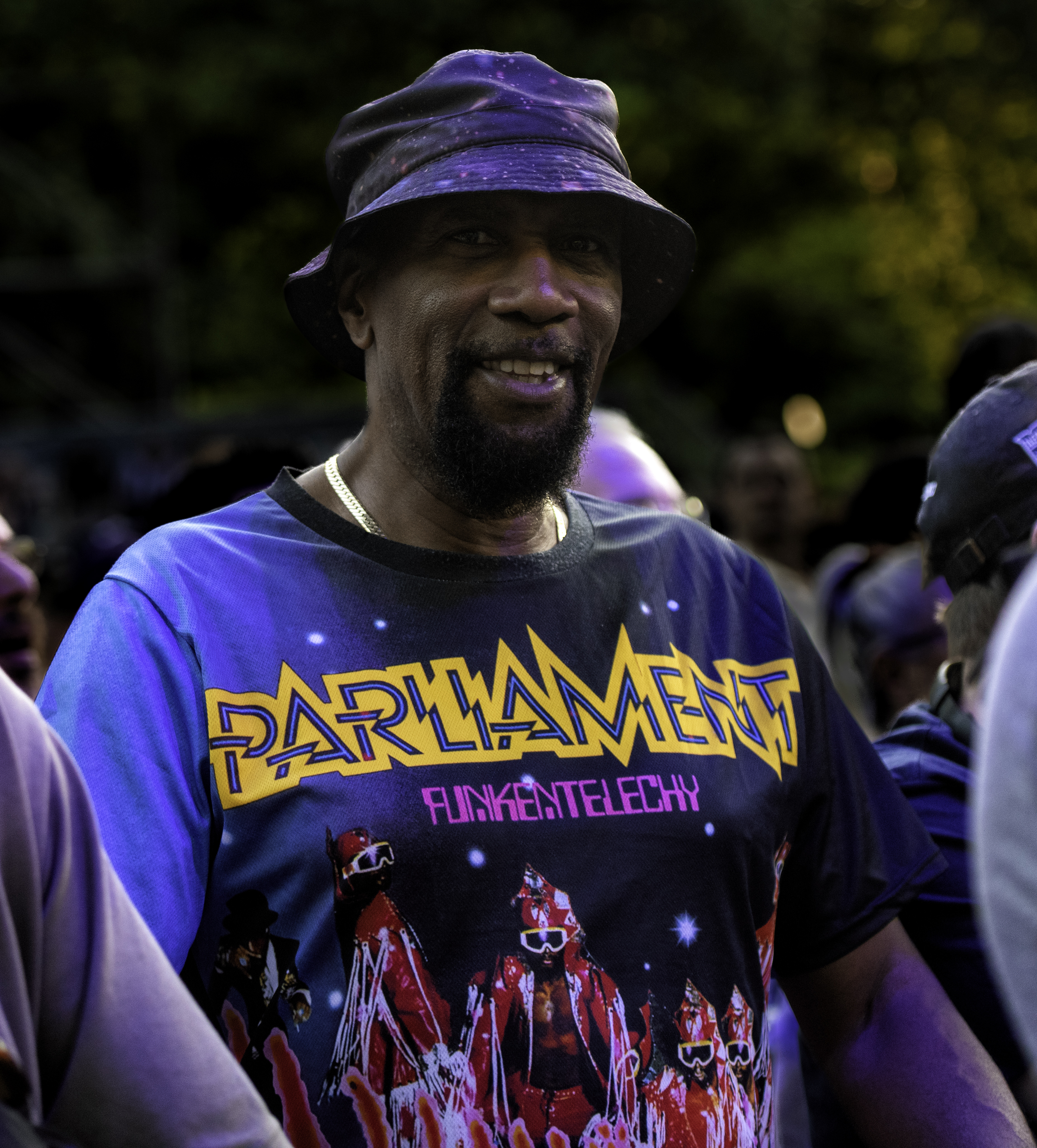 Crowd at George Clinton and P-Funk on the One Nation Under A Groove Tour at Central Park SummerStage