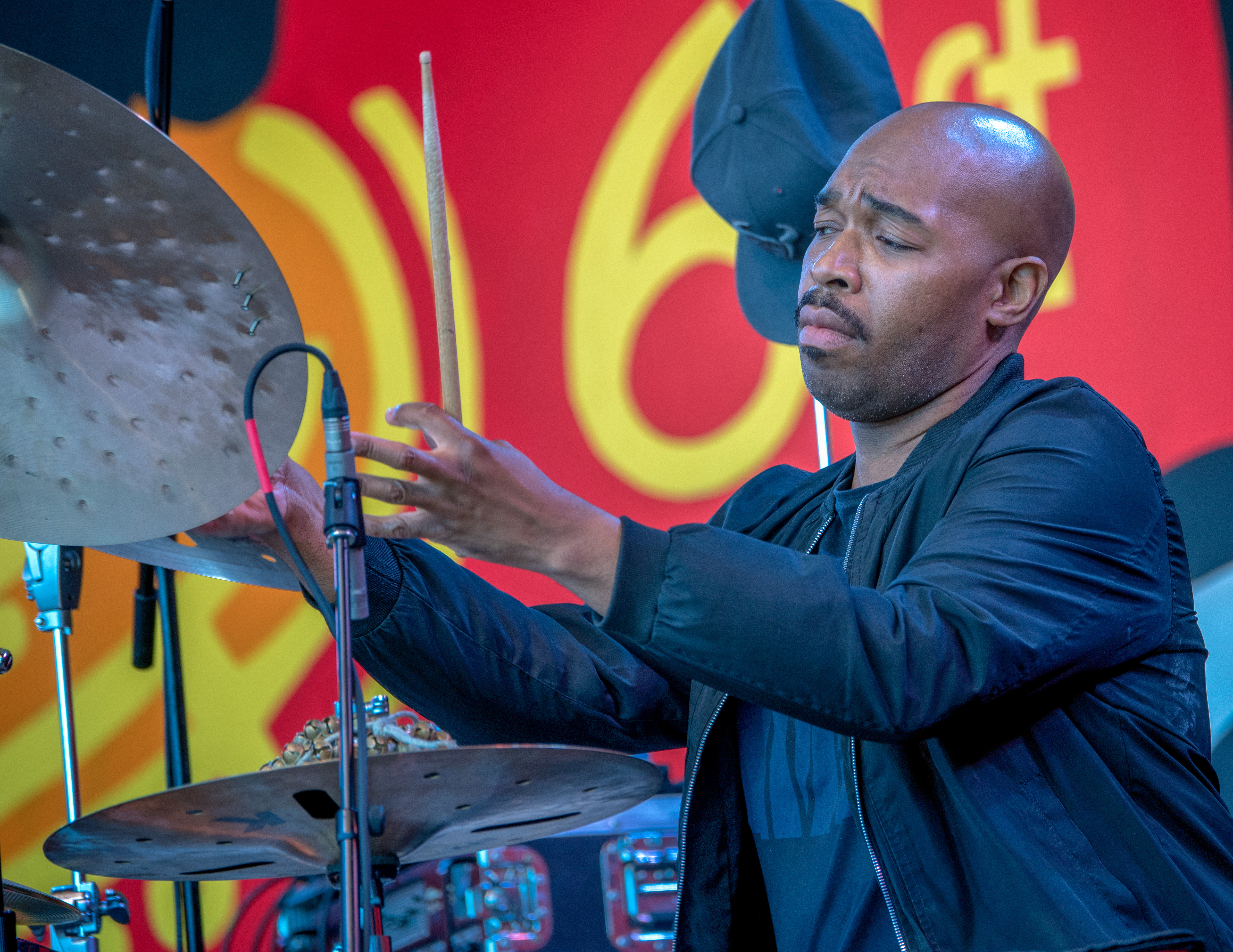 Eric Harland with Charles Lloyd and the Marvels at the Monterey Jazz Festival 2018