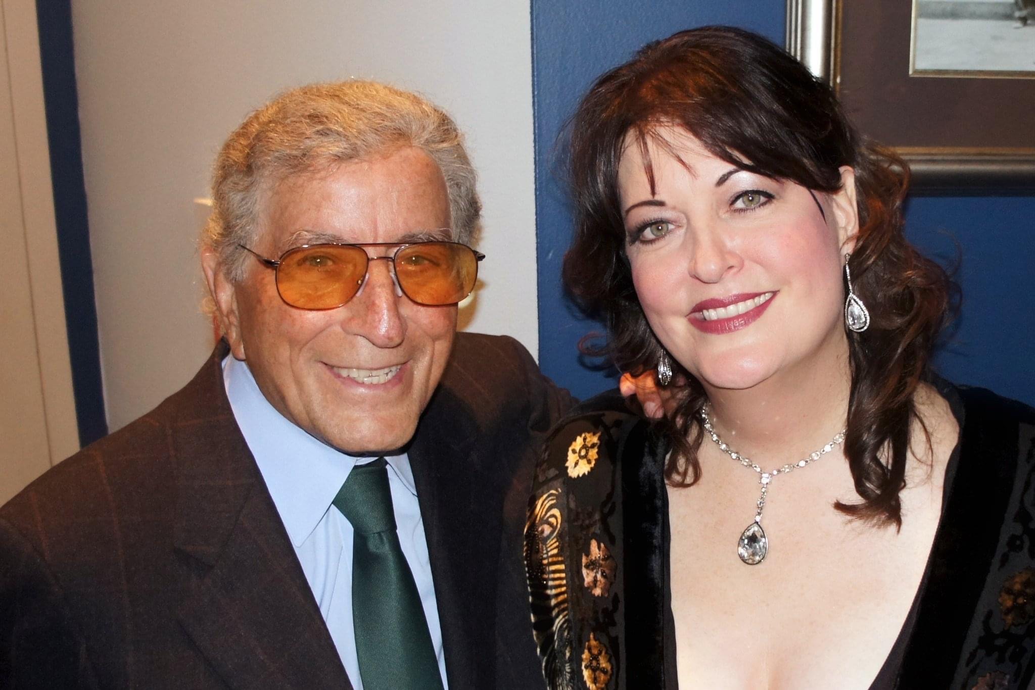 Backstage at Dizzy's with Tony Bennett