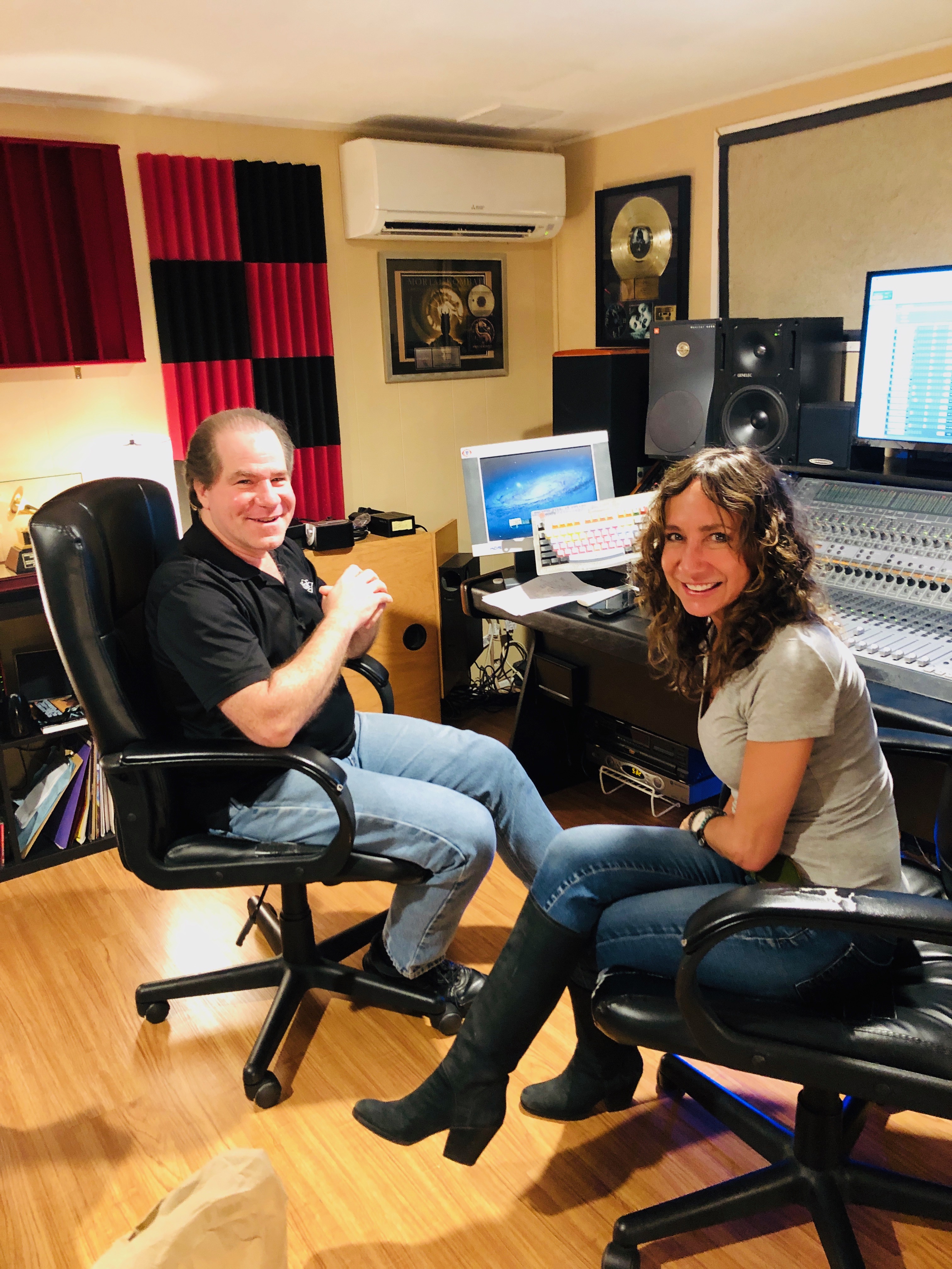 Susan Tobocman and Mike Marciano - mixing