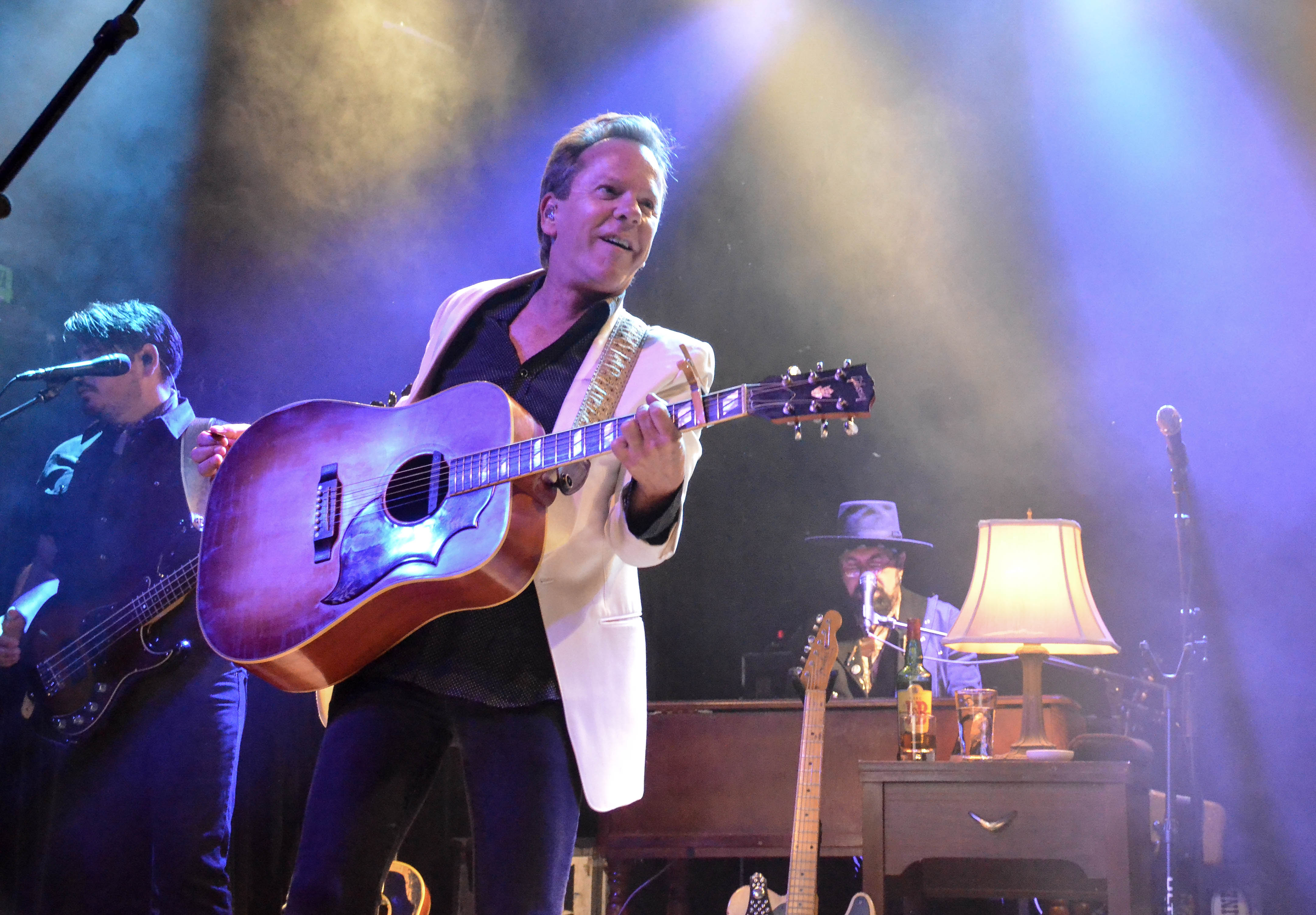Kiefer Sutherland at Irving Plaza on June 25, 2019. 