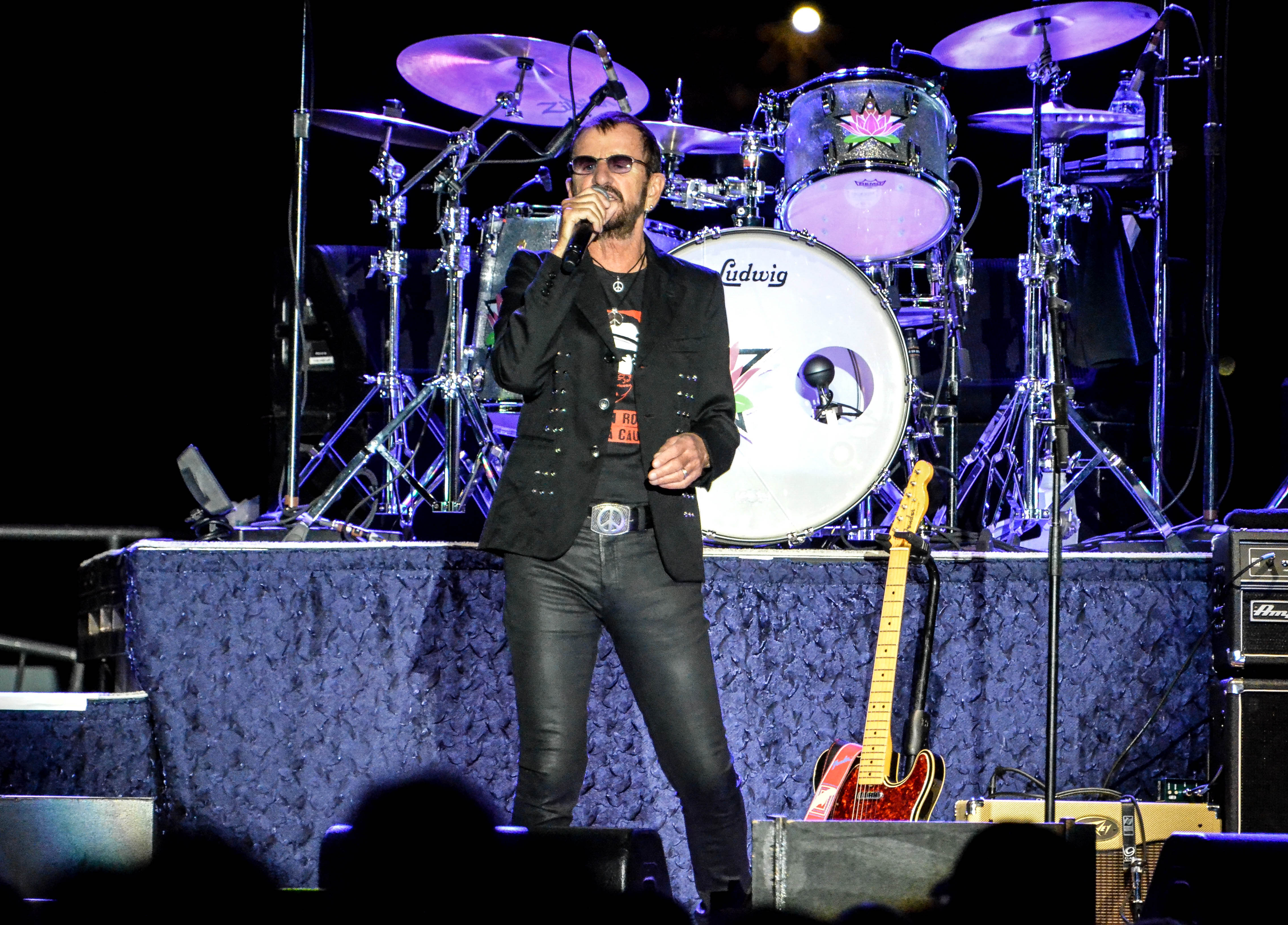 Ringo Starr and His All Starr Band at Pier 17 on August 18, 2019. 