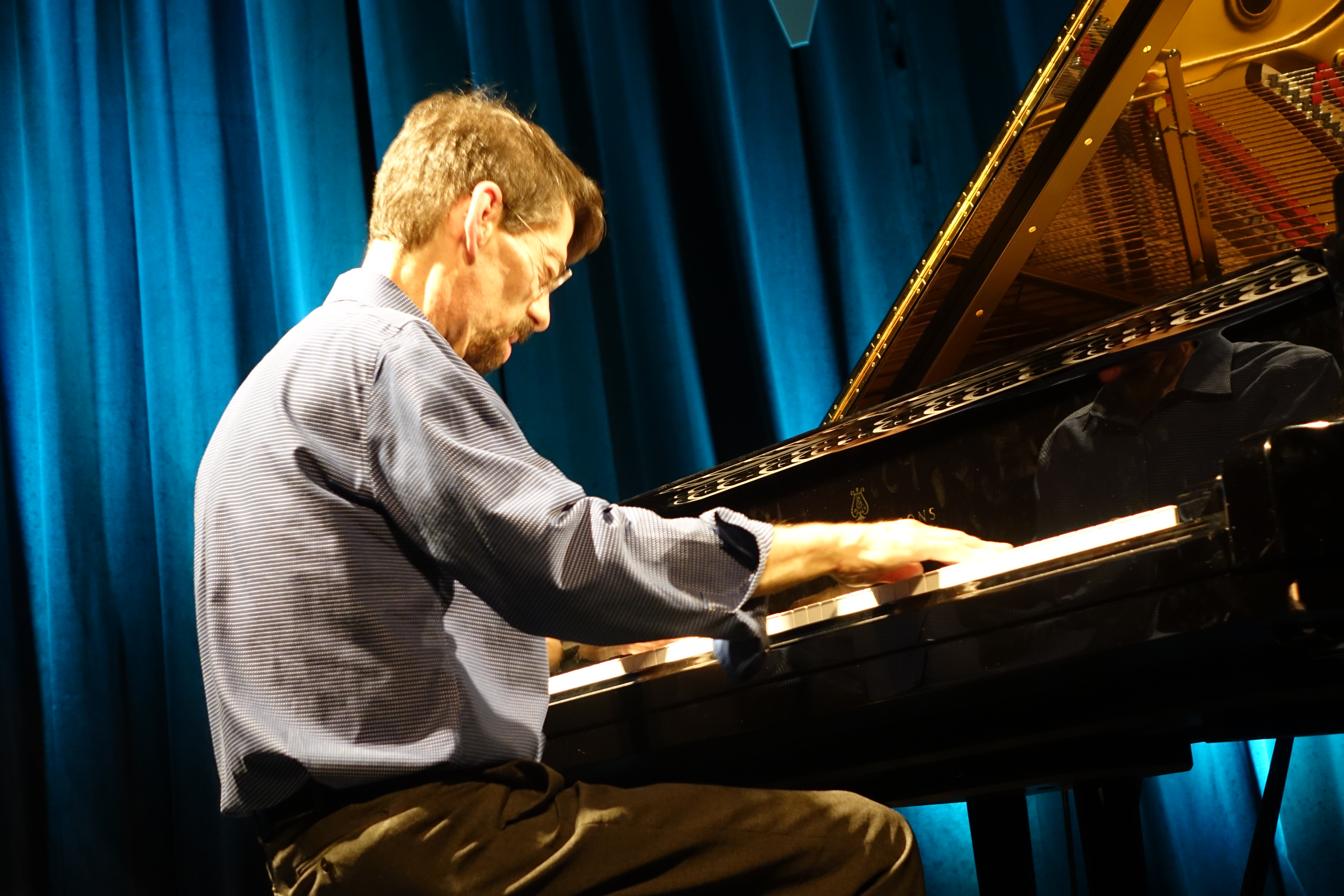 Fred Hersch at Nasjonal Jazzscene Victoria, Oslo in August 2018