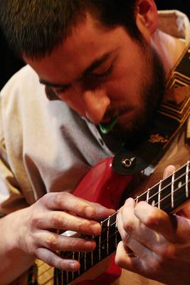 Cyril Moulas with "Quartier Lointain Feat. Banz Oester" at L'Ecurie, Geneva, Switzerland, 2005