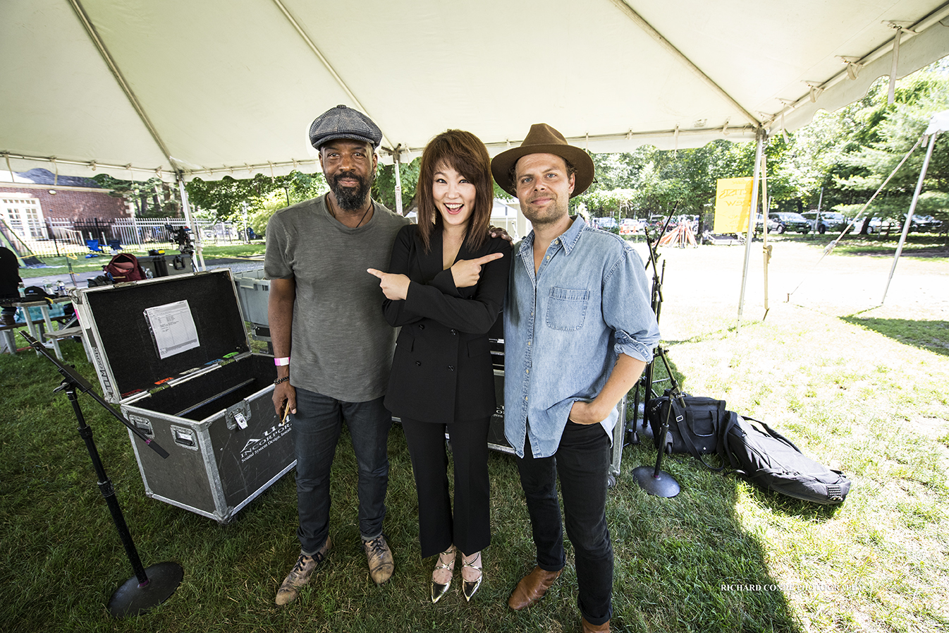 Youn Sun Nah at the Saratoga Jazz Festival