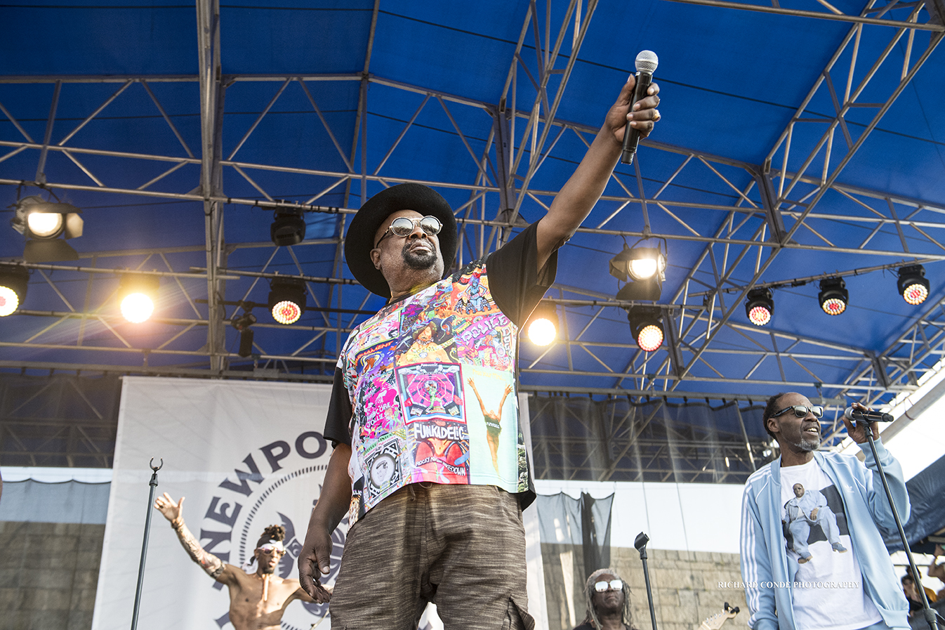 George Clinton and Parliament Funkadelic at the 2018 Newport Jazz Festival