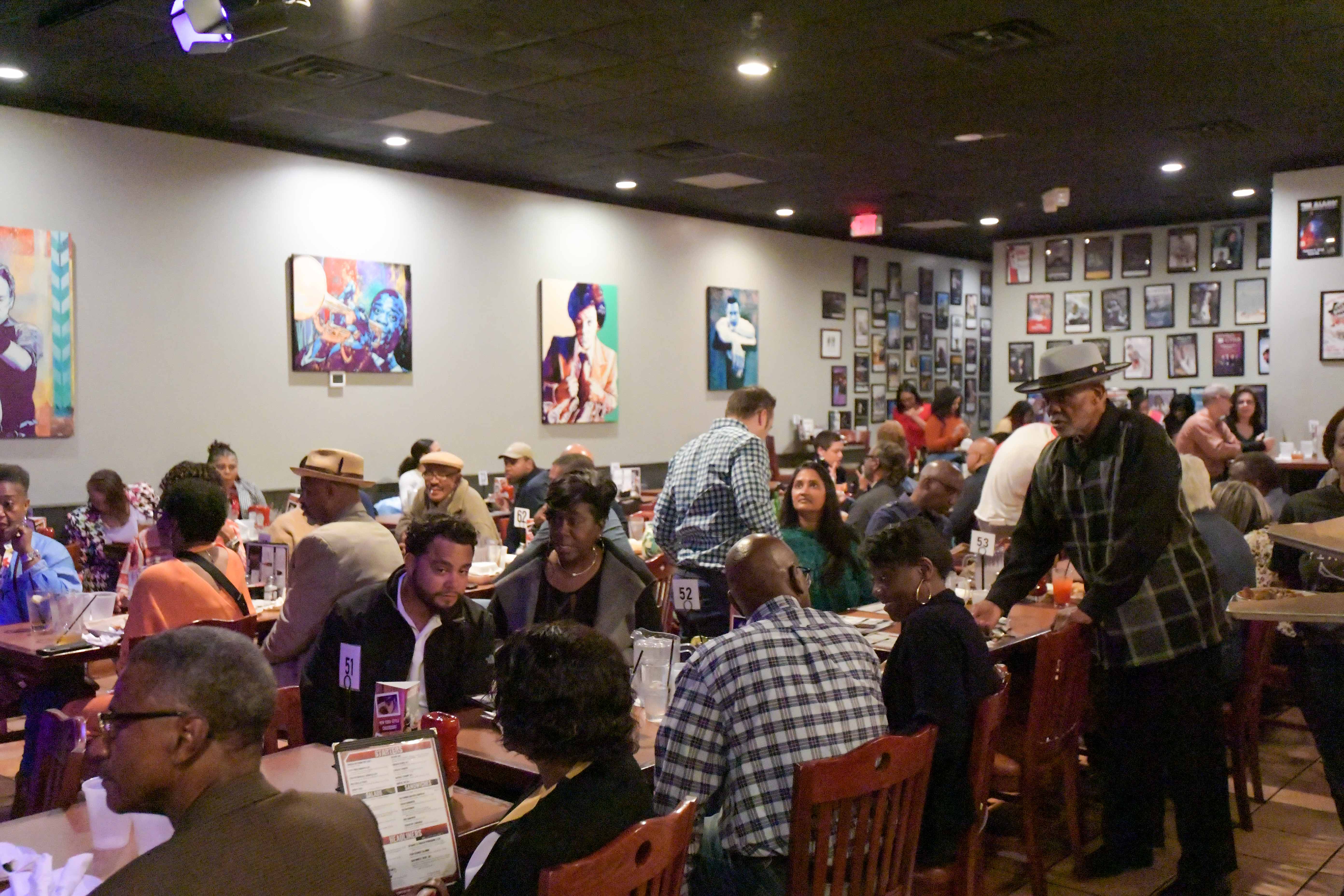 jazz fans at The Tin Pan