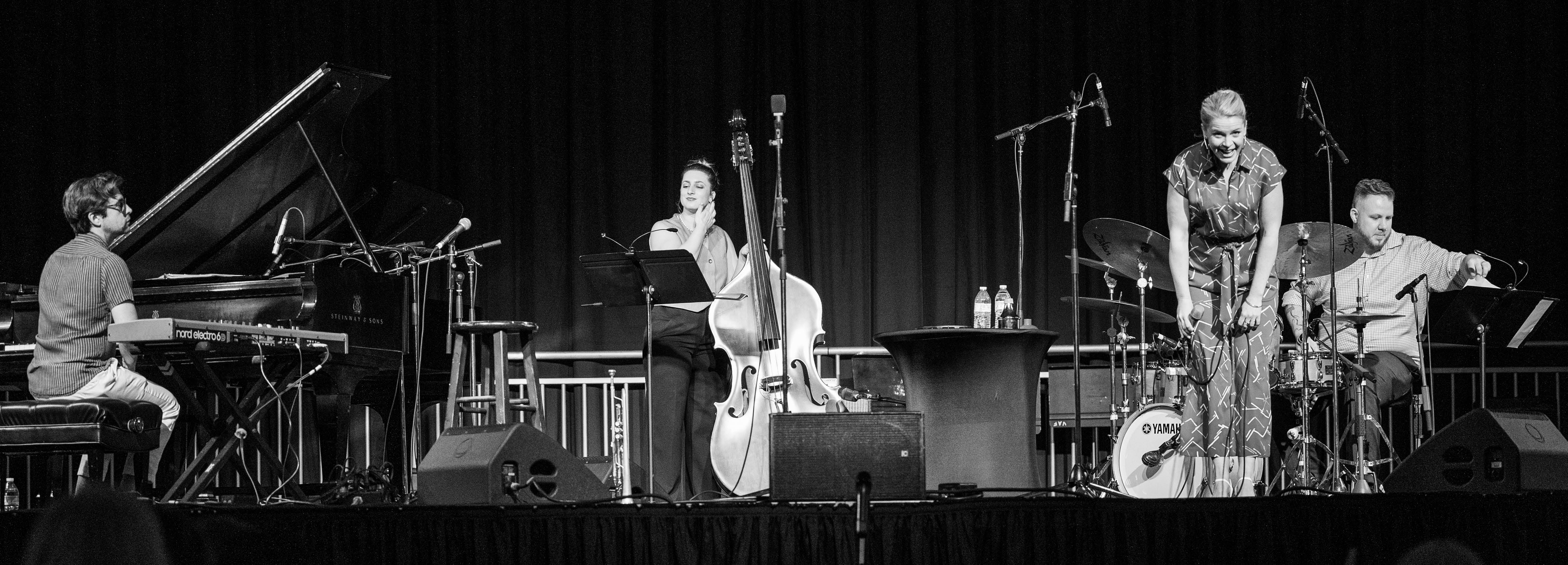 Bria Skonberg Quartet at the Perry Pavilion