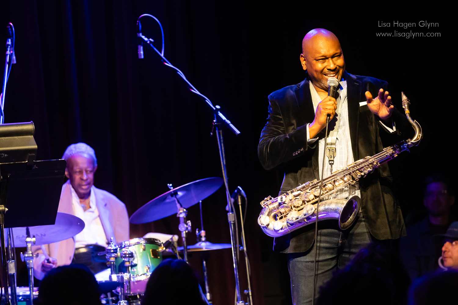 Louis Hayes, Abraham Burton — jazz photo by Paul Rauch | All About Jazz