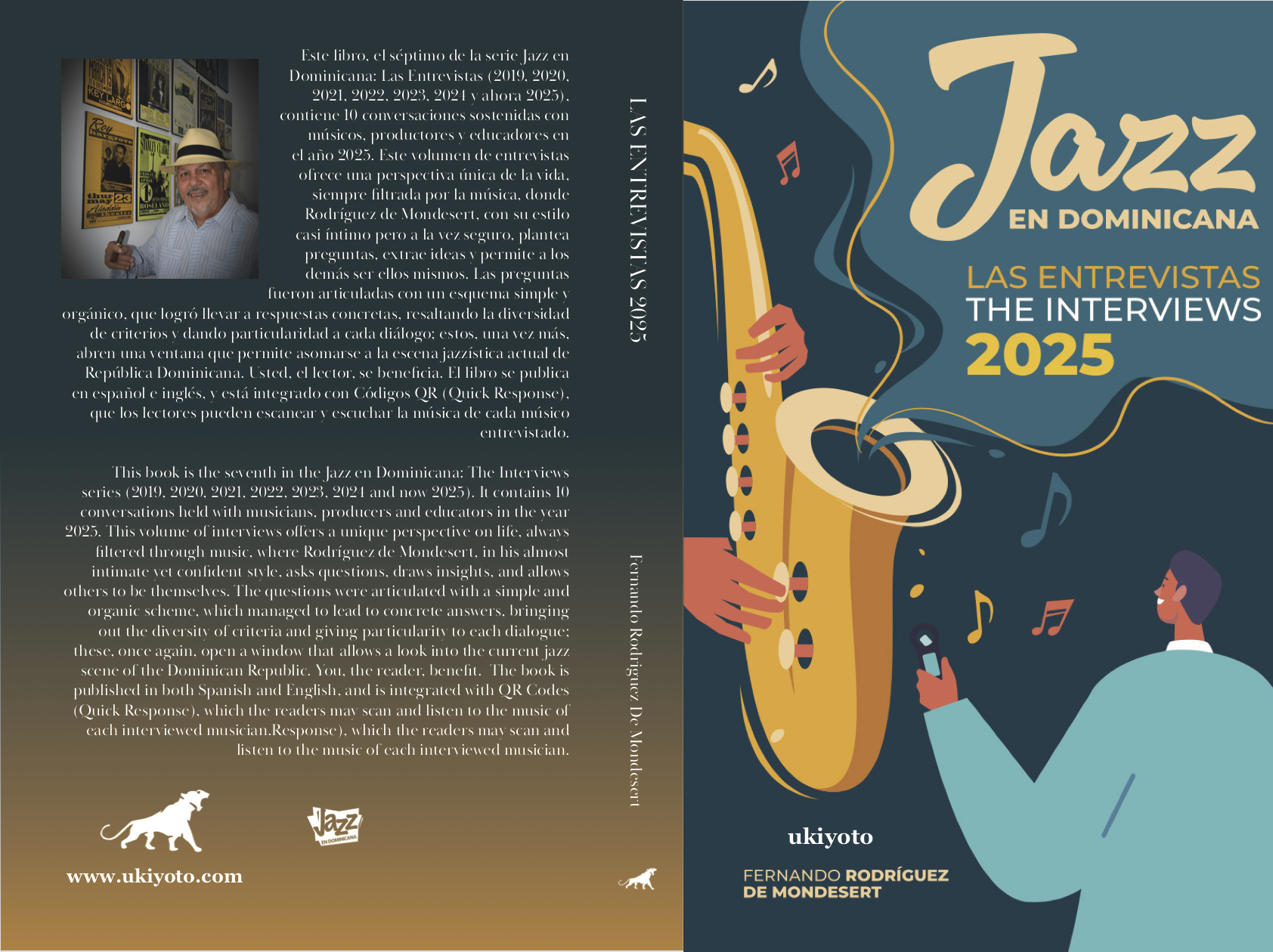 Jazz en Dominicana -  Las Entrevistas /The Interviews 2025 - Final Cover — jazz photo by Fernando Rodriguez De Mondesert | All About Jazz