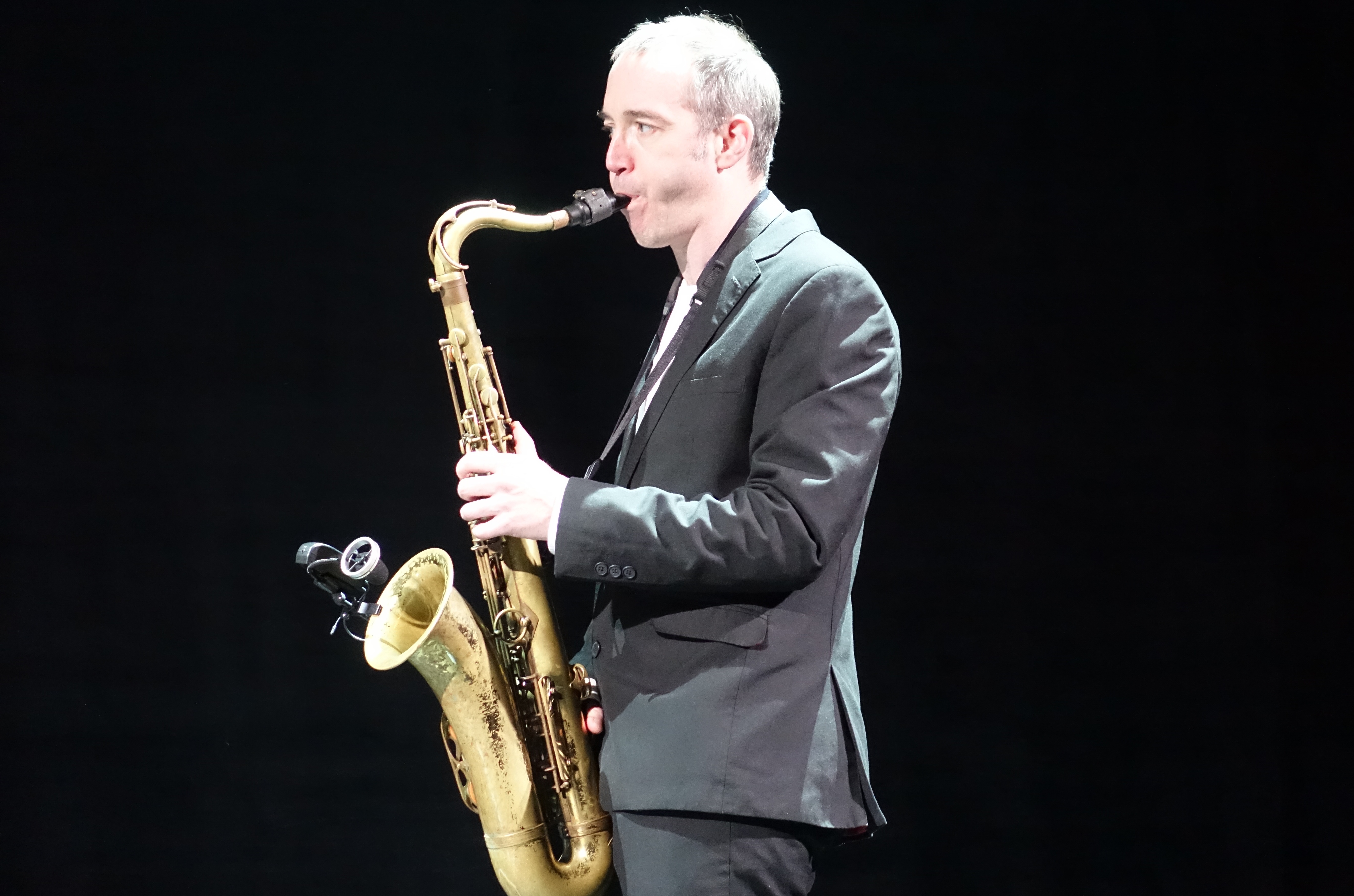 Jake McMurchie at the Vilnius Mama Jazz Festival in November 2017