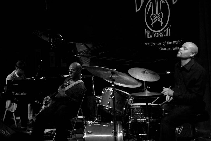 Jason Moran, Tarus Mateen and Nasheet Waits with &Quot;Jason Moran and the Bandwagon&Quot;, Birdland, New York, USA, January 200