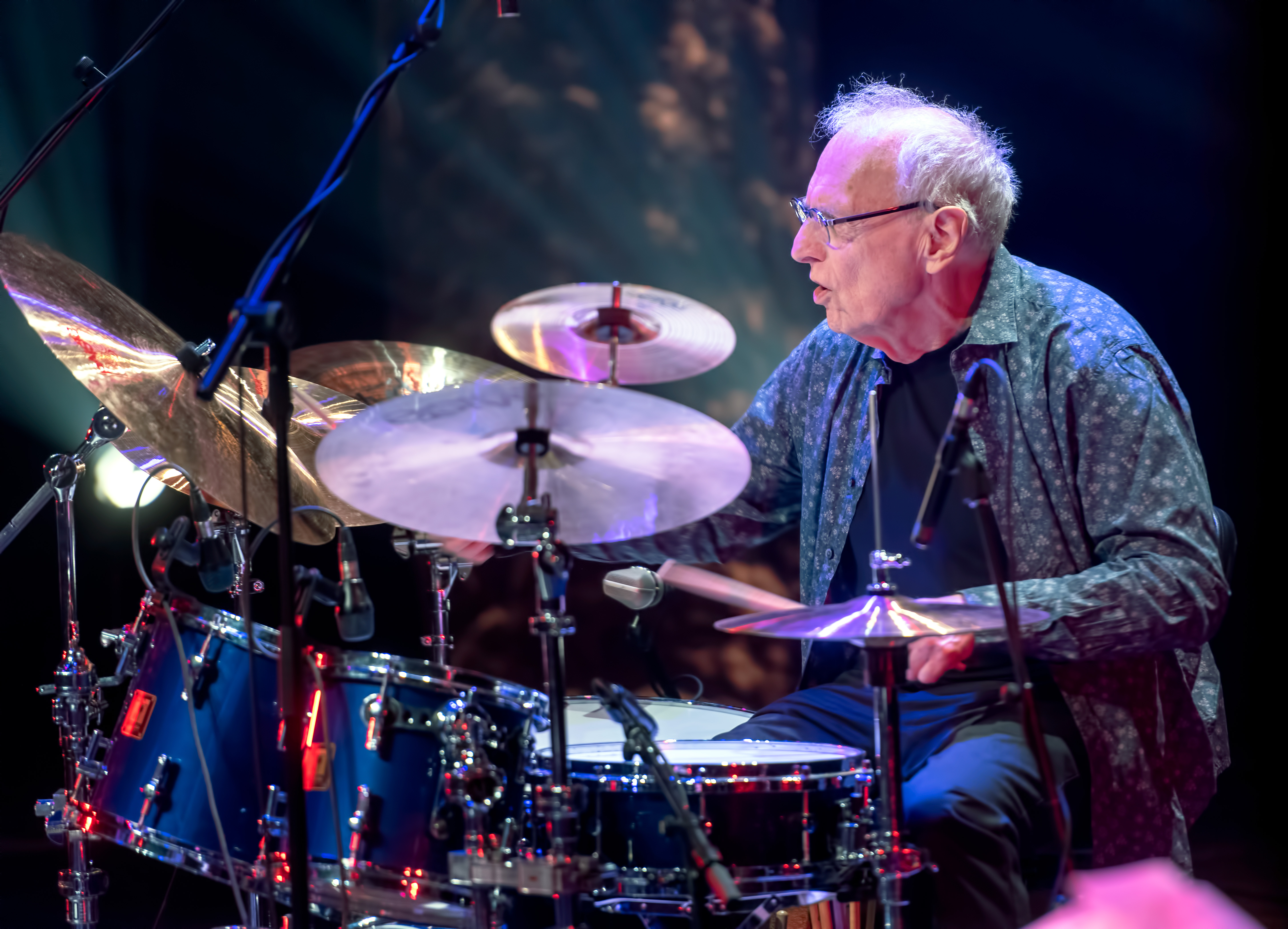 John Marshall with Soft Machine at The Montreal International Jazz Festival 2018