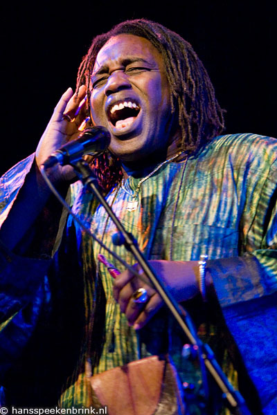 Molla Sylla with Omar Sosa in the Bimhuis