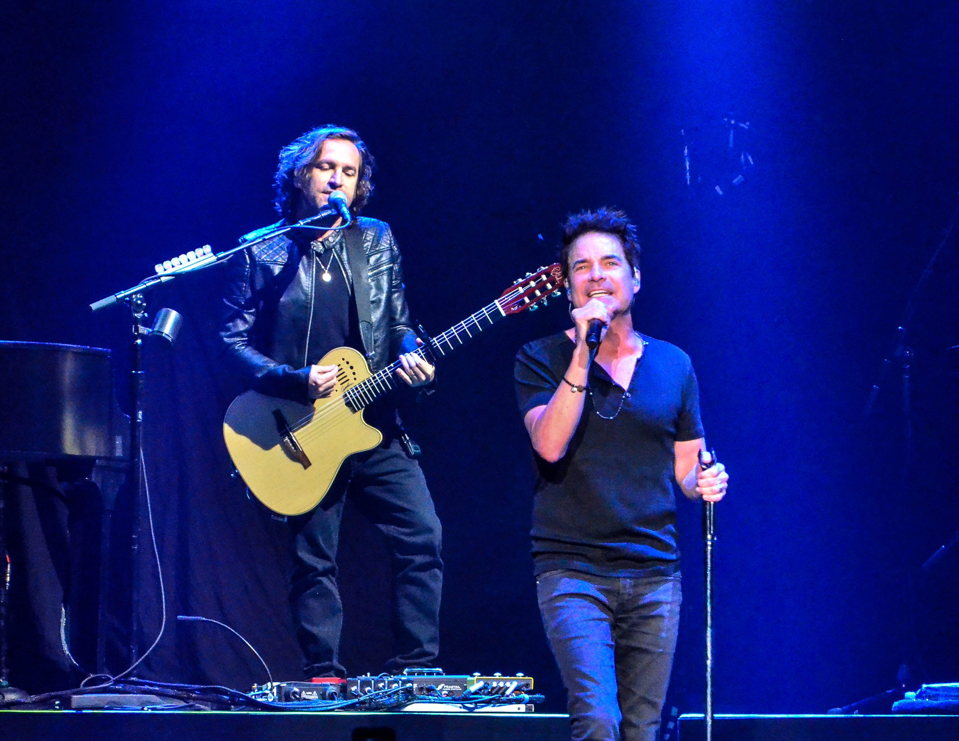 Hall & Oates with Train at Madison Square Garden in NYC.