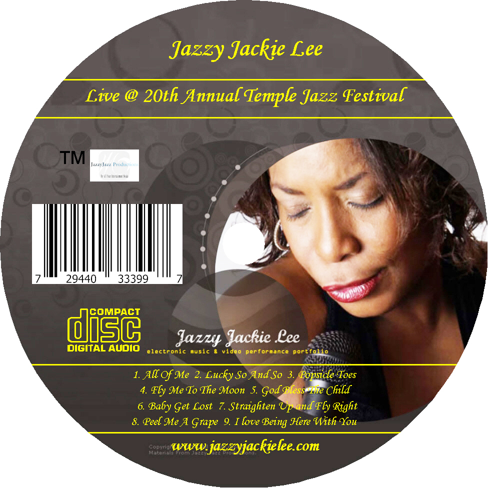 Jazzy Jackie Lee Live@20th Annual Temple Jazzy Festival