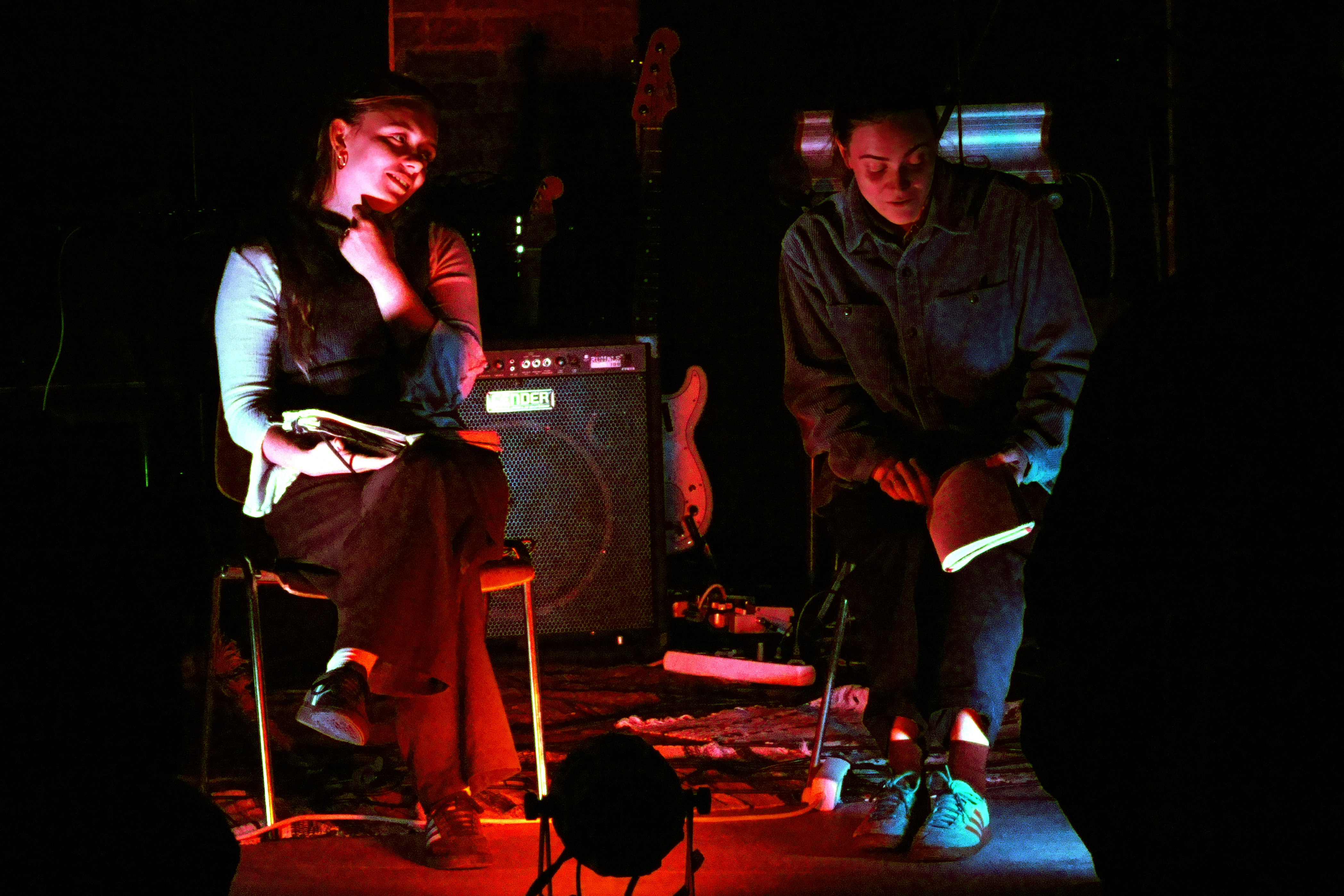 Victoria Oftestad and Signe Gjessing at Kruttverket, Oslo — jazz photo by Daniel Mège | All About Jazz