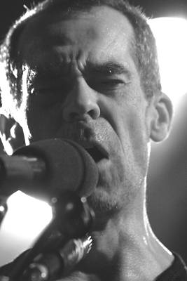 Alex with "Moulinet" at L'Usine, Geneva, Switzerland, 2005
