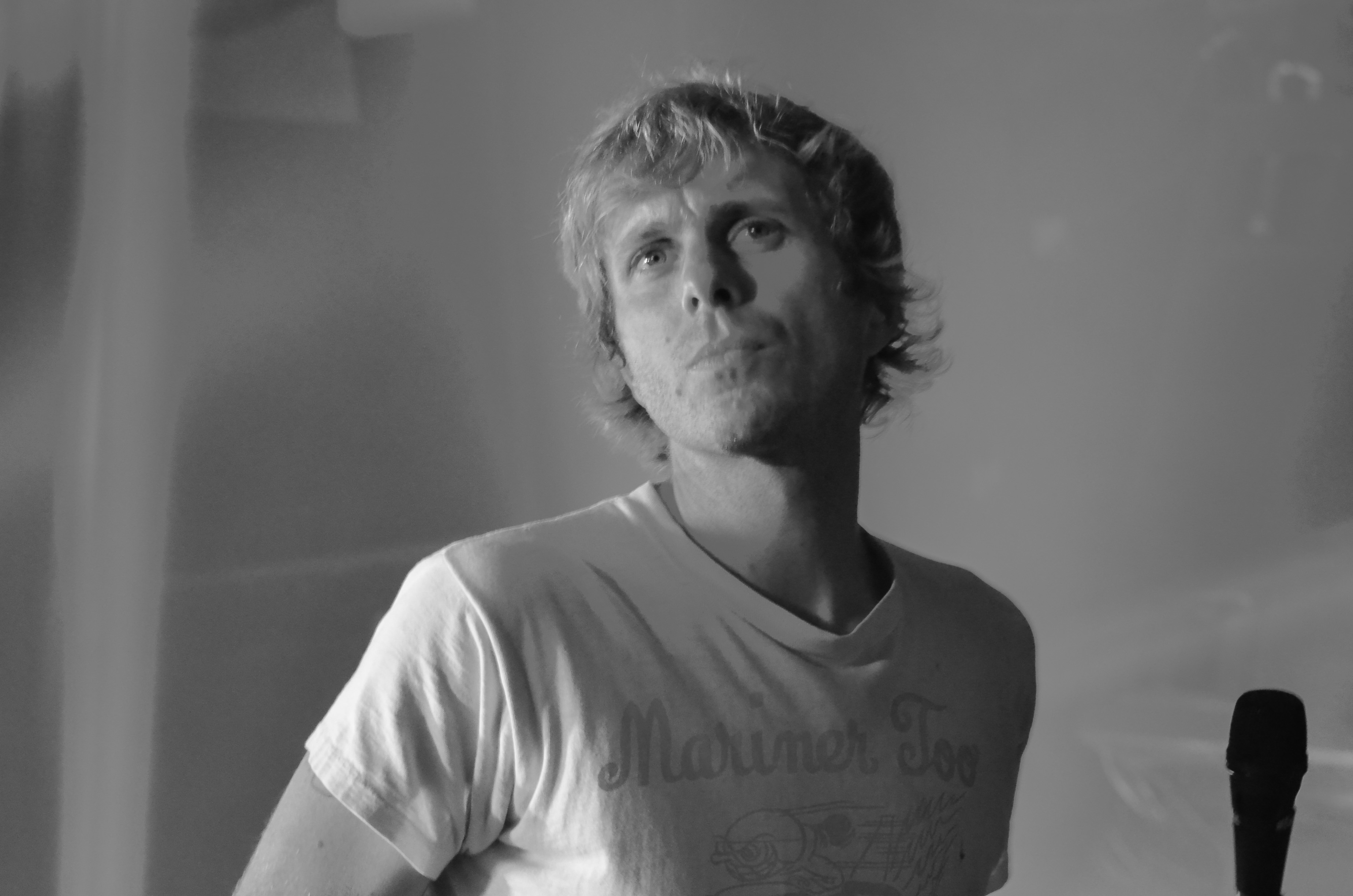 Aaron Bruno of Awolnation at Irving Plaza on 6-27-2015.
